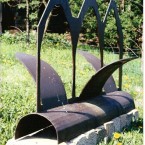 langue de boeuf, acier, 1991